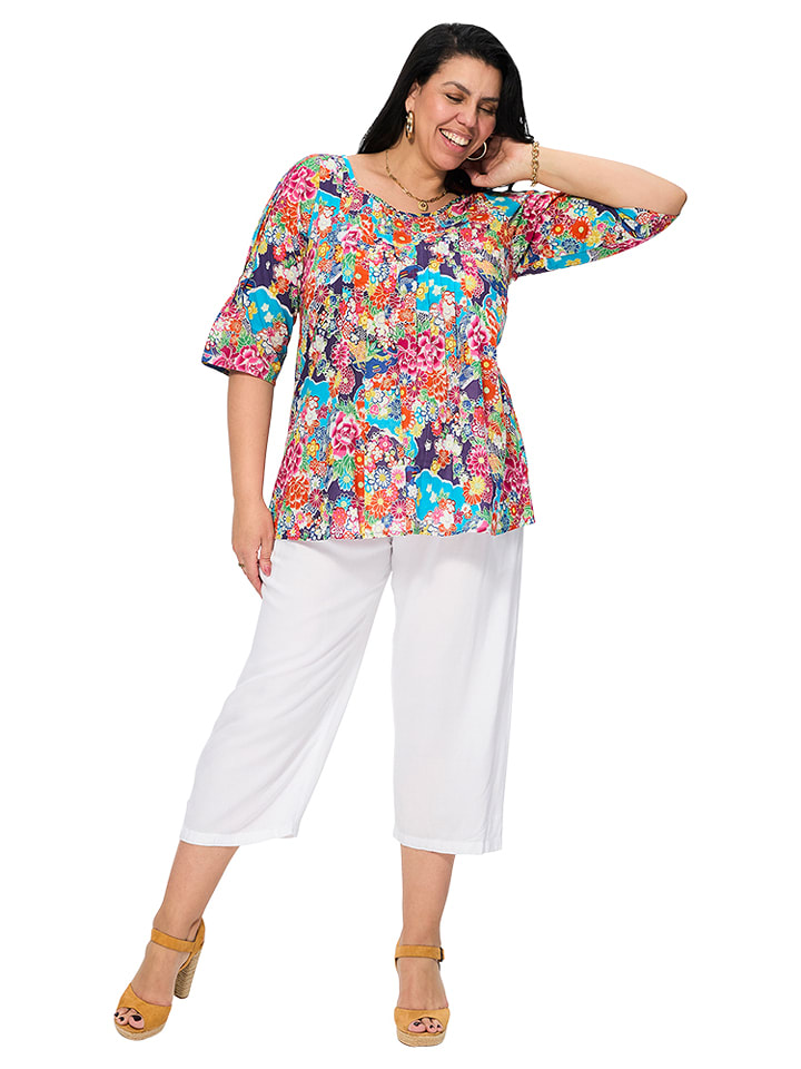 Aller Simplement Bluzka ze wzorem rozmiar: 50/52