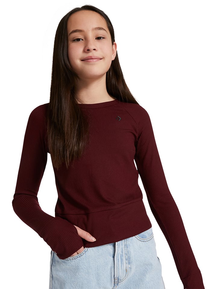 Converse Koszulka w kolorze ciemnoczerwonym rozmiar: 140-152