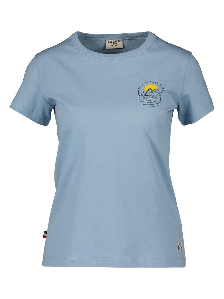 DOLOMITE Koszulka "Strenta G3" w kolorze błękitnym rozmiar: XS
