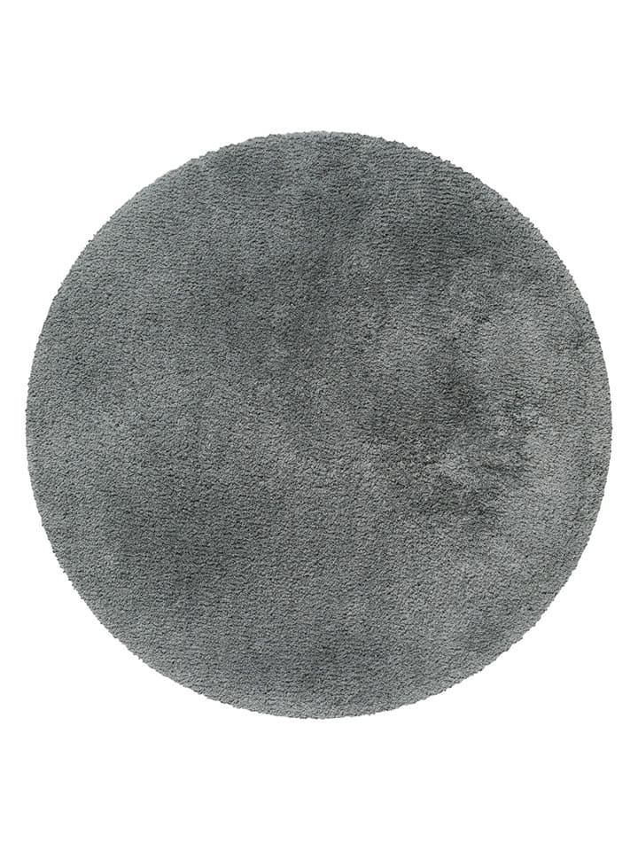 Homie Living Dywanik łazienkowy "Porto Azzurro" w kolorze szarym rozmiar: 90 cm