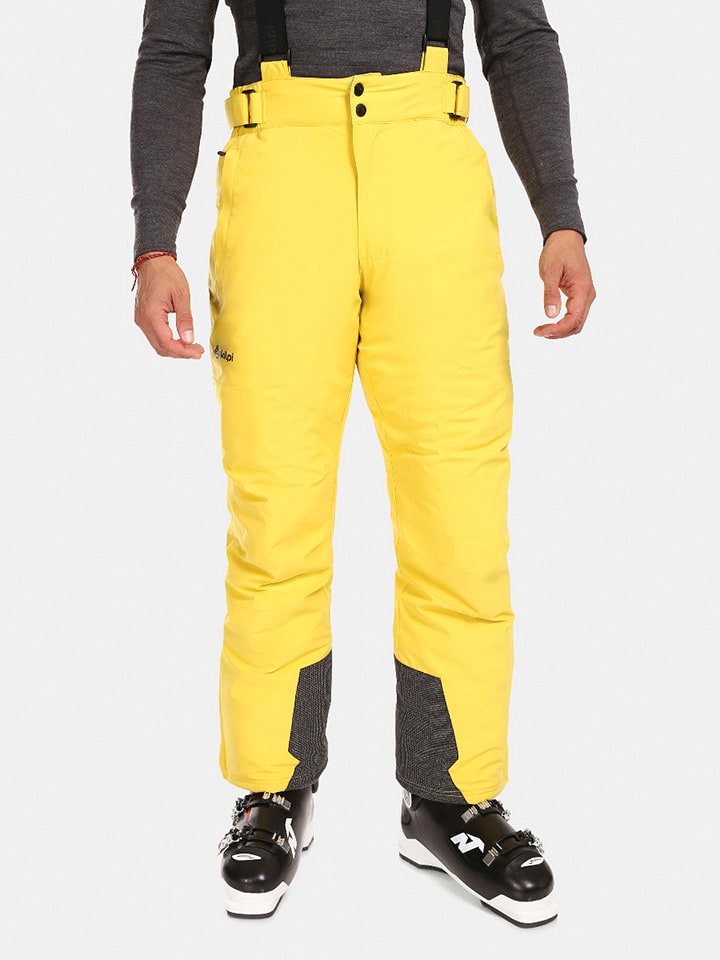 Kilpi Spodnie narciarskie "Mimas" w kolorze żółtym rozmiar: XL