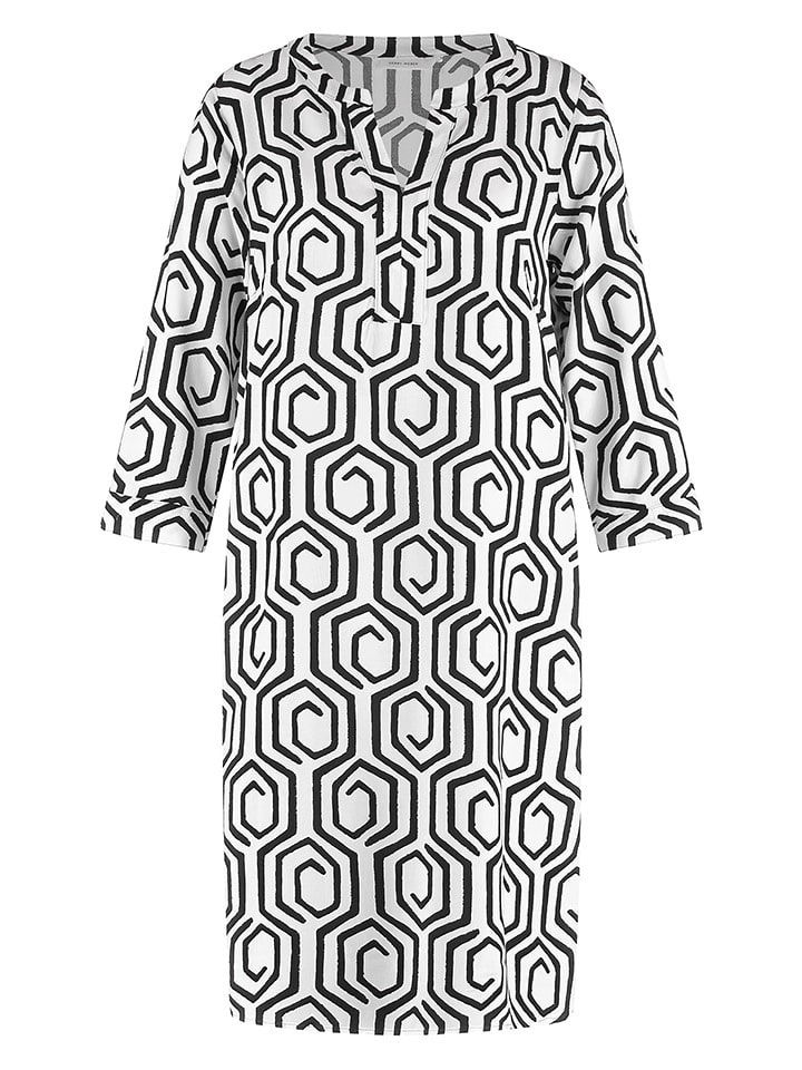 Gerry Weber Sukienka w kolorze biało-czarnym rozmiar: 38