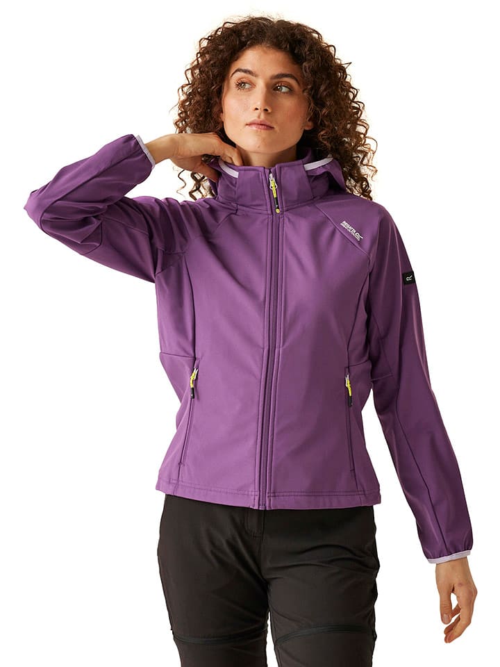 Regatta Kurtka softshellowa "Bourda" w kolorze fioletowym rozmiar: 42