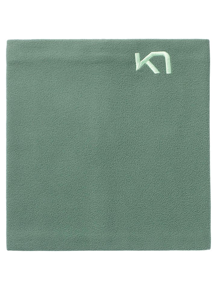 KARI TRAA Szal-koło w kolorze zielonym rozmiar: onesize