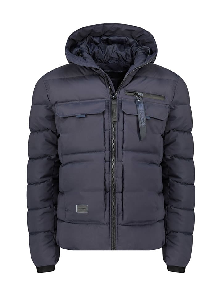 Geographical Norway Kurtka zimowa "Dosibalimo" w kolorze granatowym rozmiar: XL