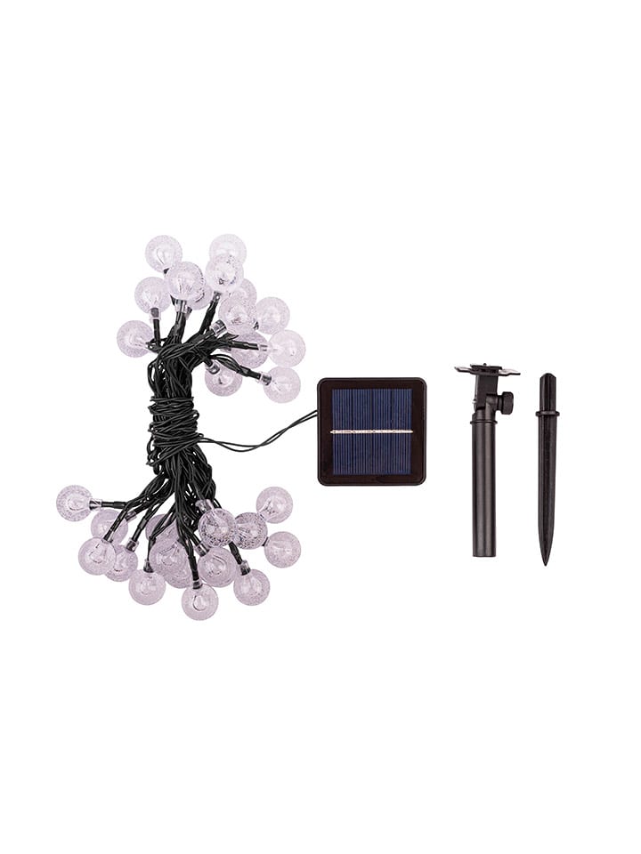 näve Solarny łańcuch świetlny LED "Becul" w kolorze białym - dł. 935 cm rozmiar: onesize