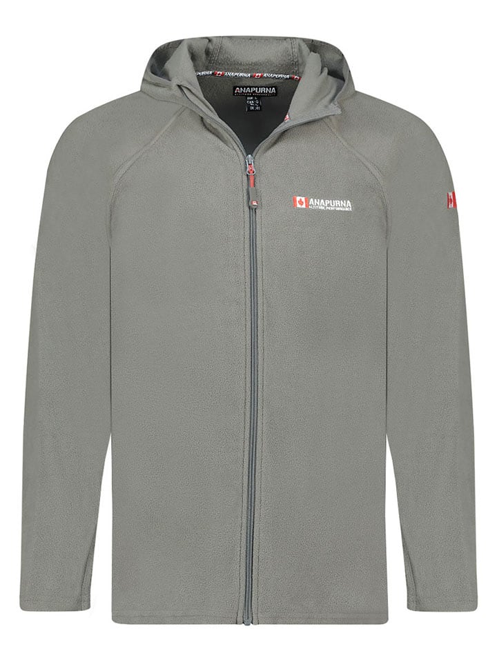 ANAPURNA Kurtka polarowa "Tugoodana" w kolorze szarym rozmiar: XL