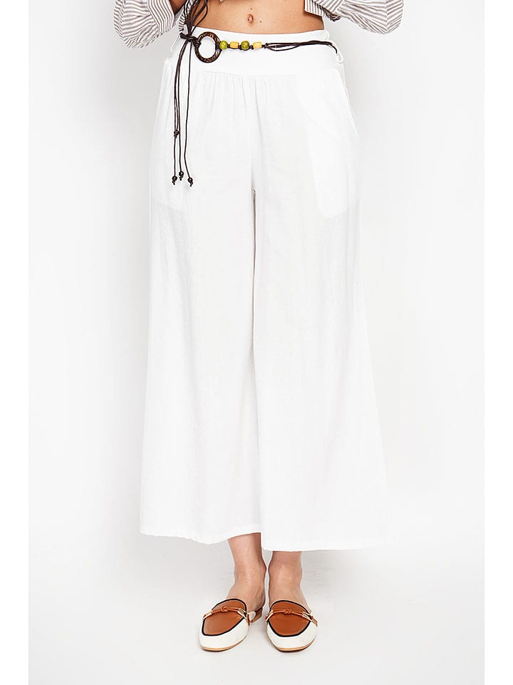 Le Jardin du Lin Kuloty w kolorze białym rozmiar: 42