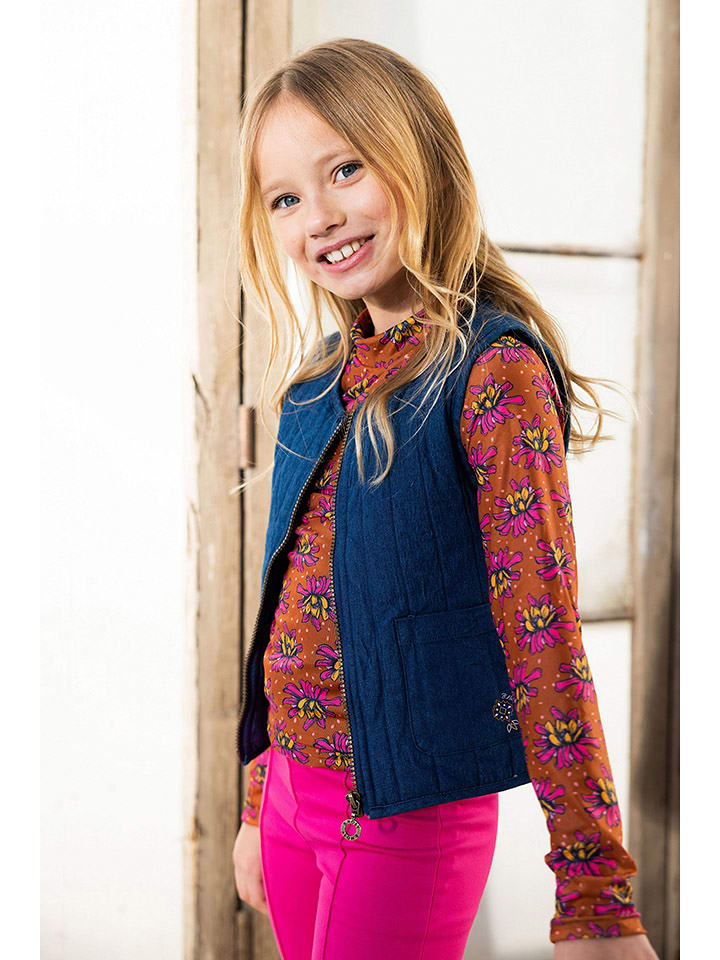 B.Nosy Kamizelka dżinsowa w kolorze niebieskim rozmiar: 98