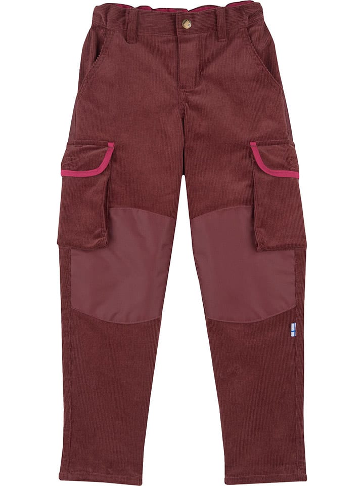 finkid Spodnie funkcyjne "Kelkka" w kolorze czerwonym rozmiar: 100/110