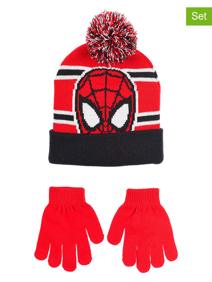 Spiderman 2-częściowy zestaw "Spider-Man" w kolorze czerwonym rozmiar: 54 cm