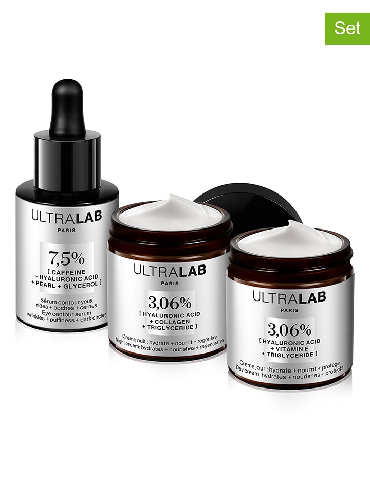 UltraLab 3-częściowy zestaw do pielęgnacji twarzy rozmiar: onesize