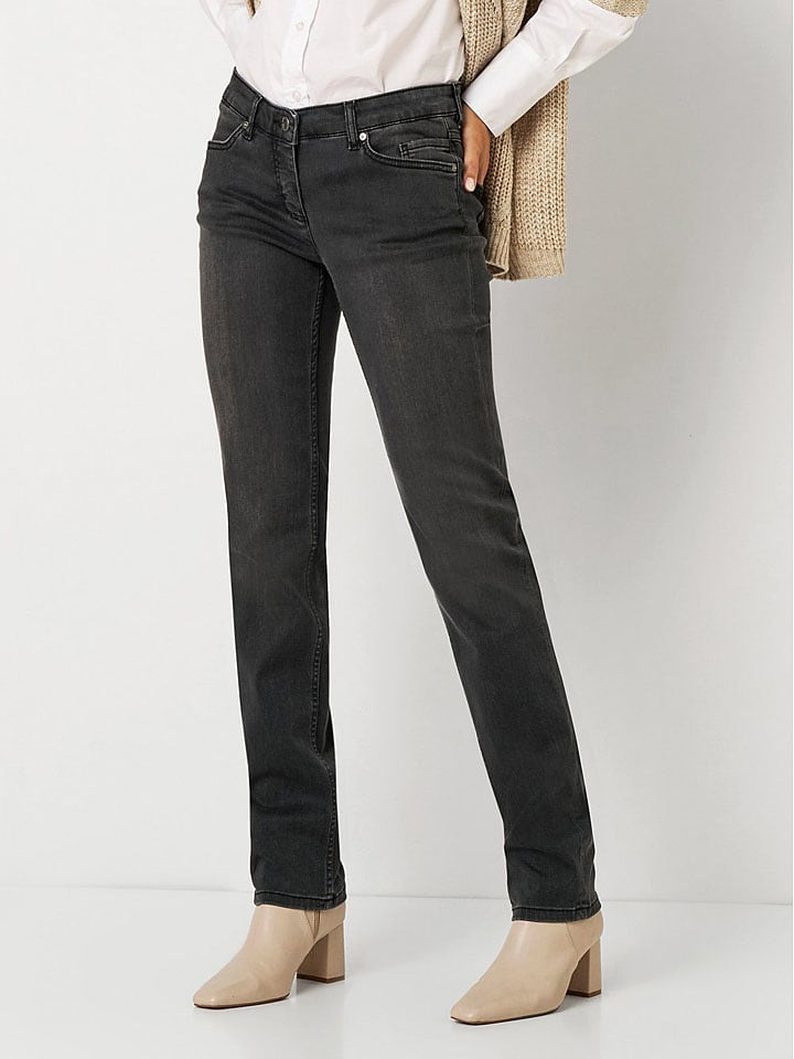 Toni Dżinsy - Regular fit - w kolorze antracytowym rozmiar: 36K