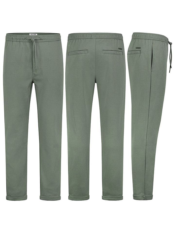 Eight2Nine Spodnie chino w kolorze zielonym rozmiar: XL