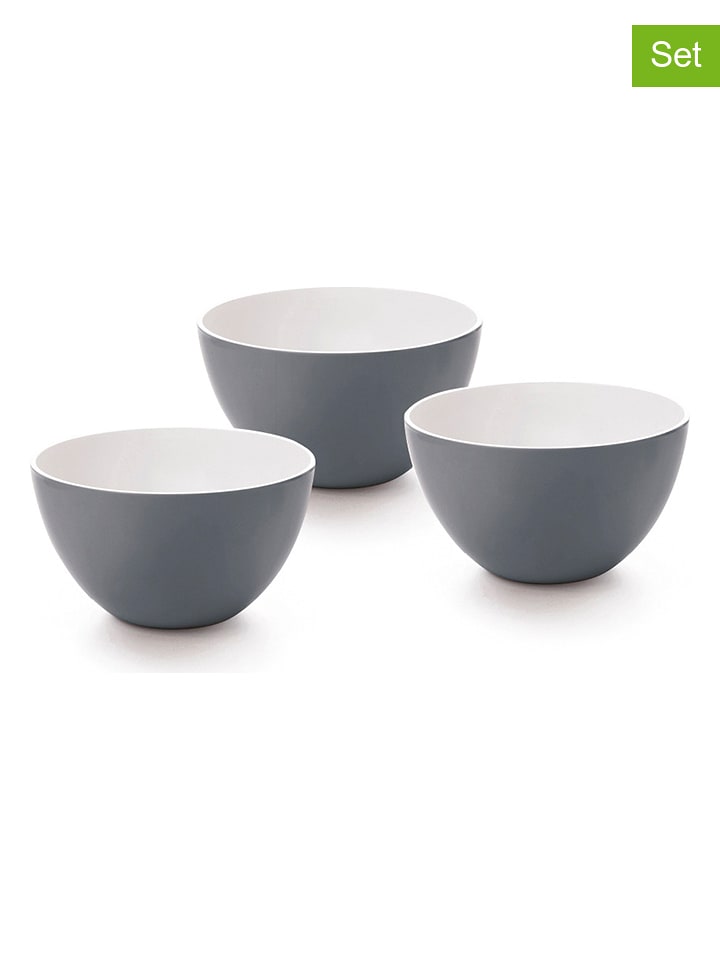 Brandt Miski (3 szt.) w kolorze szarym - Ø 12,5 cm rozmiar: onesize