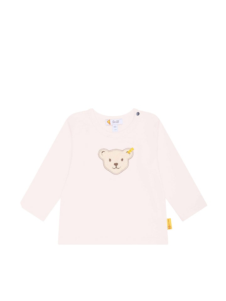 Steiff Koszulka w kolorze jasnoróżowym rozmiar: 80