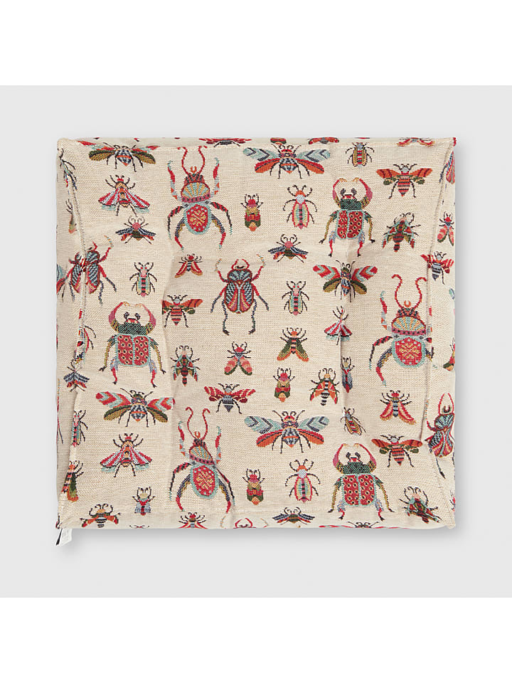 The Wild Hug Poduszka w kolorze beżowym do siedzenia - 37 x 37 cm rozmiar: onesize