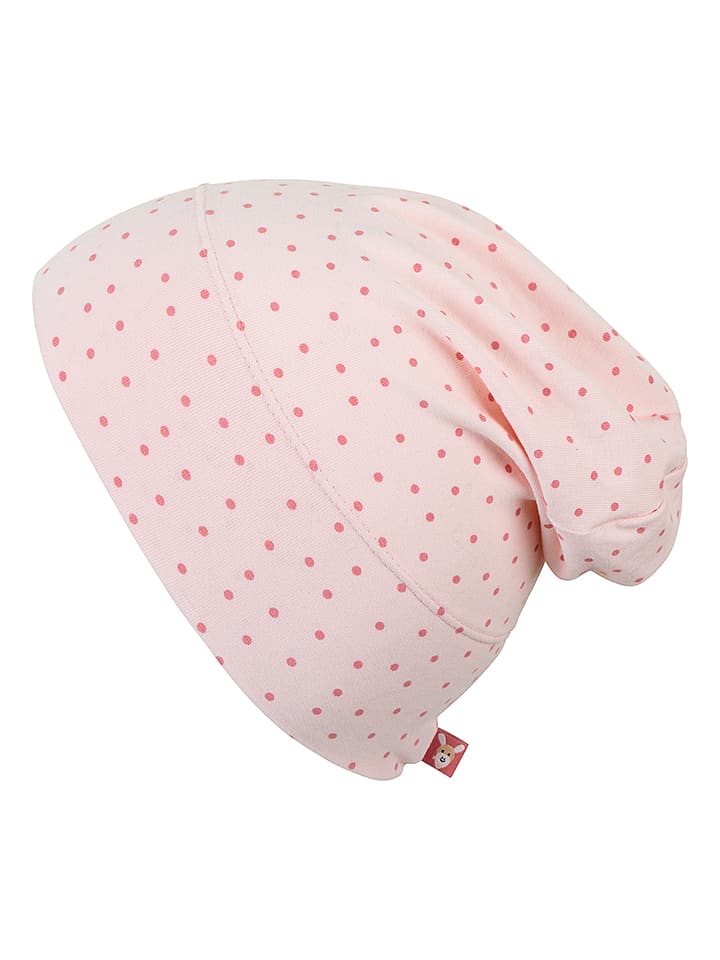 Sterntaler Czapka beanie w kolorze jasnoróżowym rozmiar: 37 cm