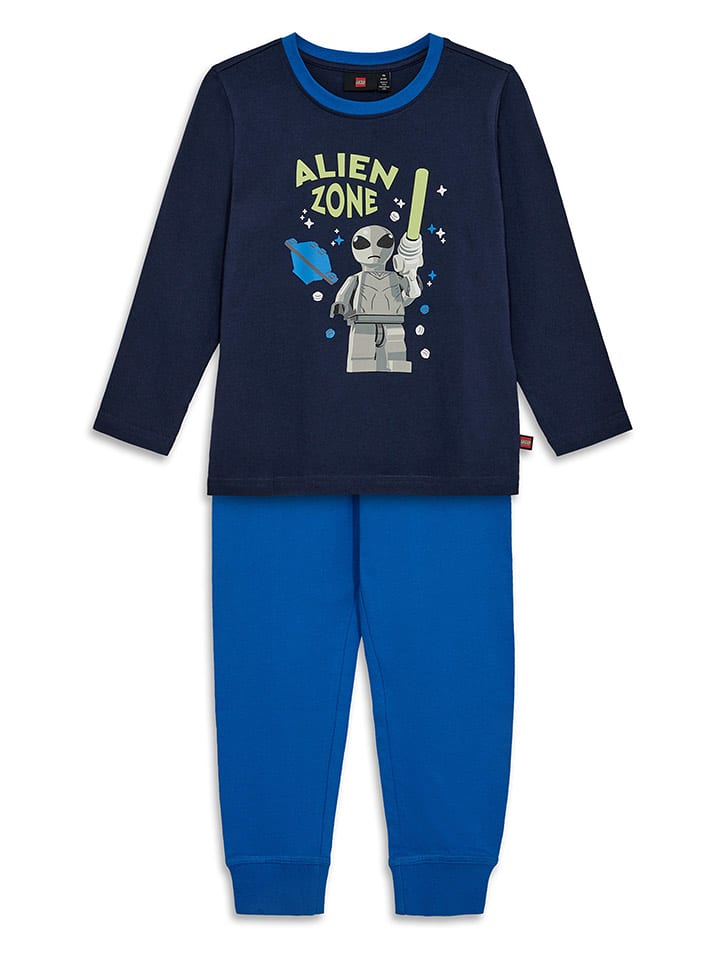 LEGO Piżama w kolorze granatowo-niebieskim rozmiar: 104