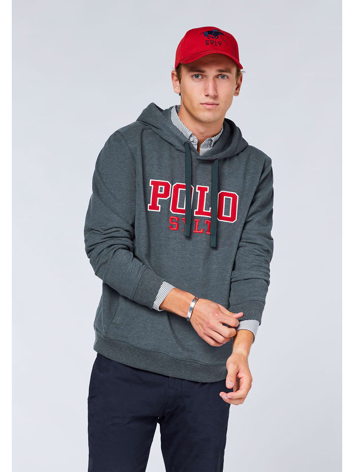 Polo Sylt Bluza w kolorze szarym rozmiar: L