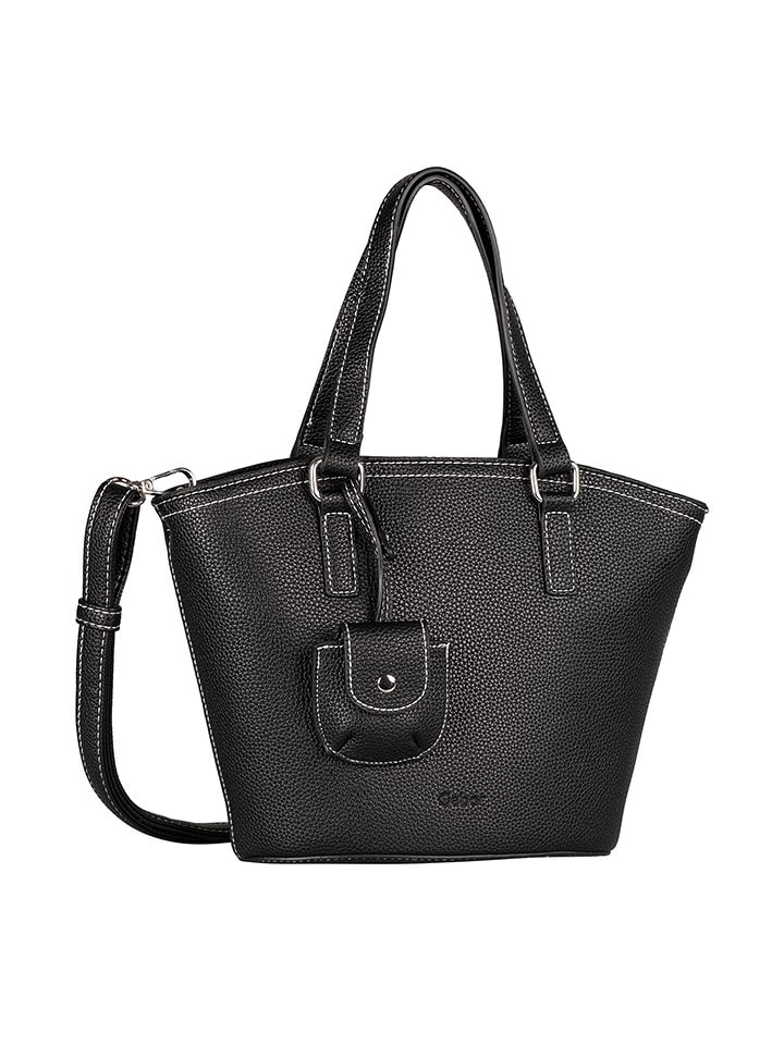 Gabor Bags Shopper bag "Layla" w kolorze czarnym - 30 x 21,5 x 11 cm rozmiar: onesize