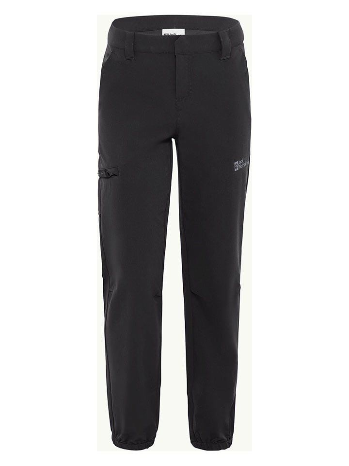 Jack Wolfskin Spodnie narciarskie w kolorze antracytowym rozmiar: 152