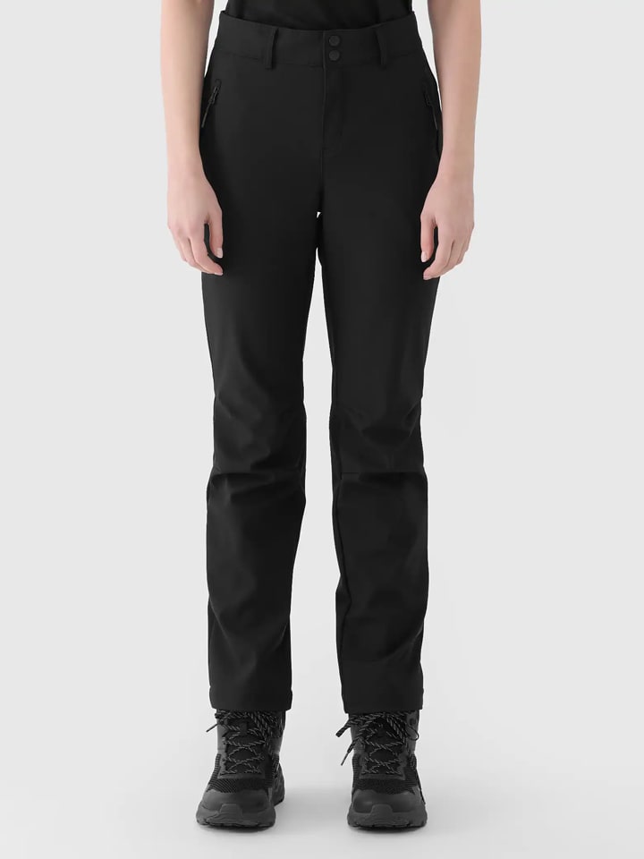 4F Spodnie funkcyjne w kolorze czarnym rozmiar: S