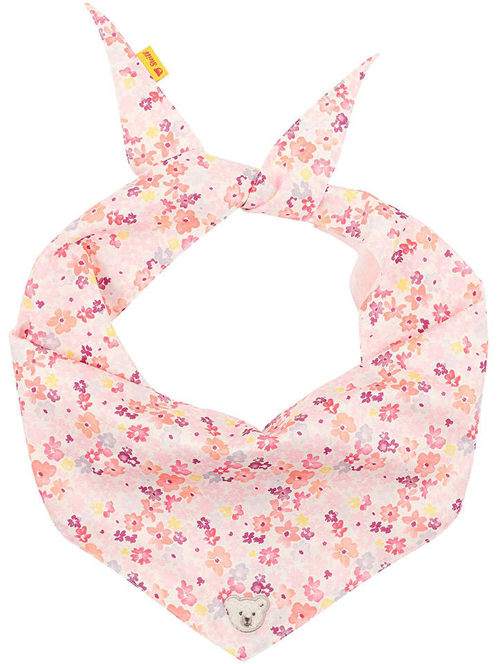 Steiff Chusta trójkątna w kolorze jasnoróżowym rozmiar: onesize