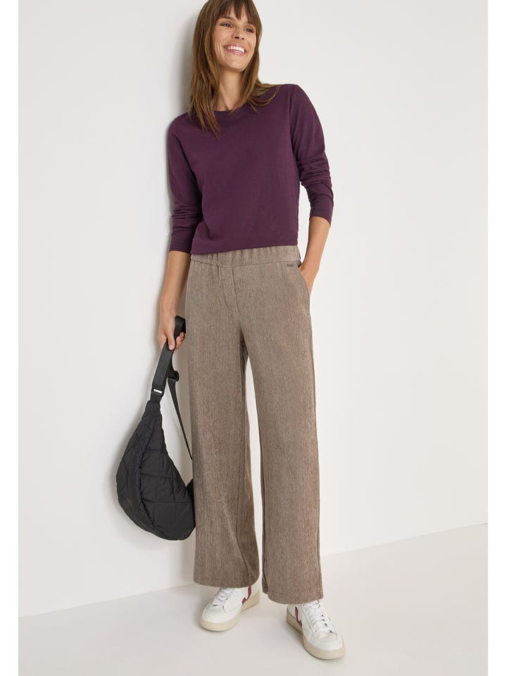 Cecil Spodnie w kolorze beżowym rozmiar: M/L28