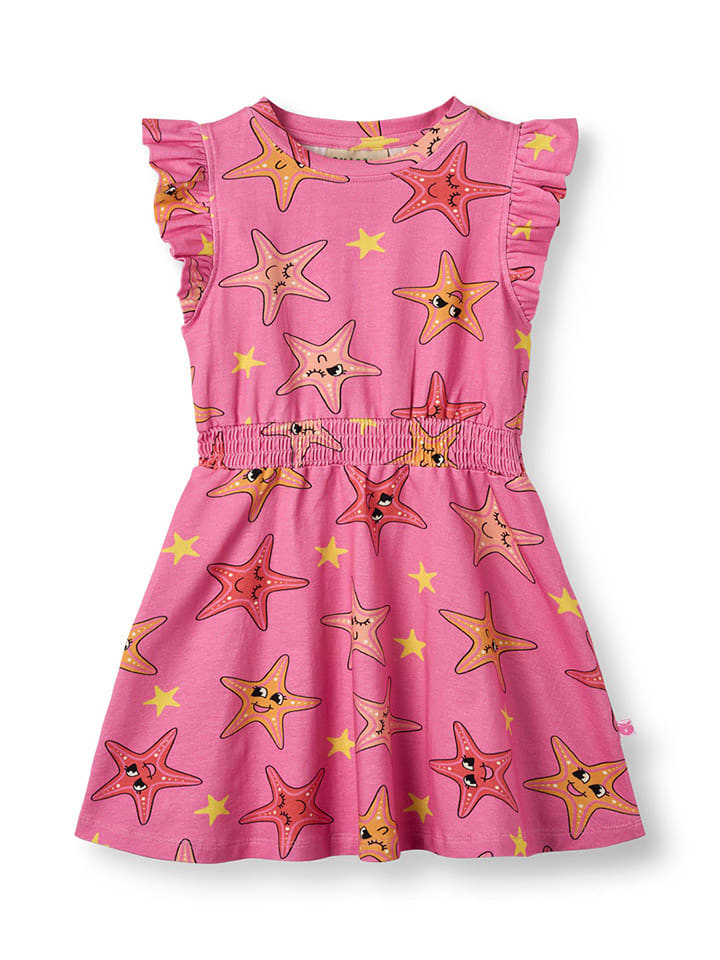 Småfolk Sukienka w kolorze różowym rozmiar: 98/104