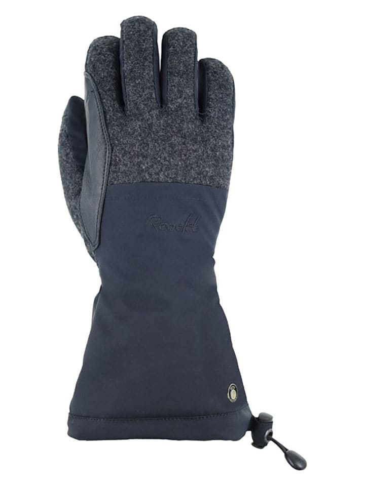 Roeckl SPORTS Rękawiczki narciarskie "Canazei" w kolorze czarnym rozmiar: 6,5