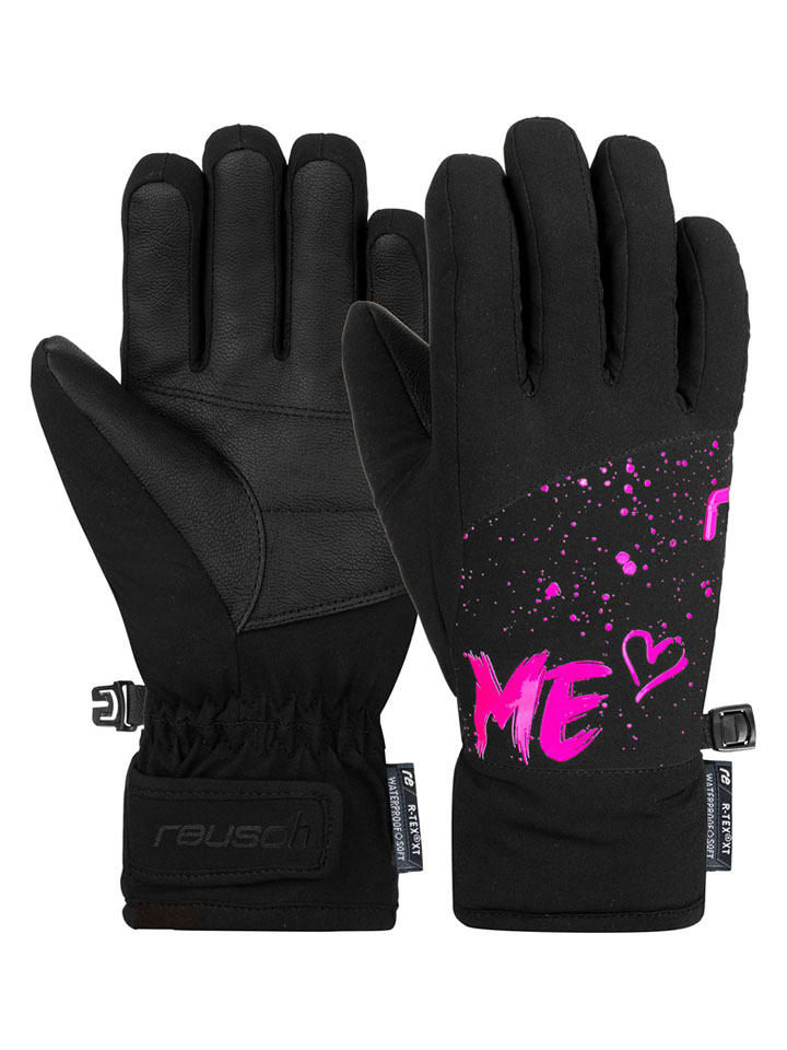 Reusch Rękawiczki funkcyjne "Beatrix" w kolorze czarnym rozmiar: 4,5
