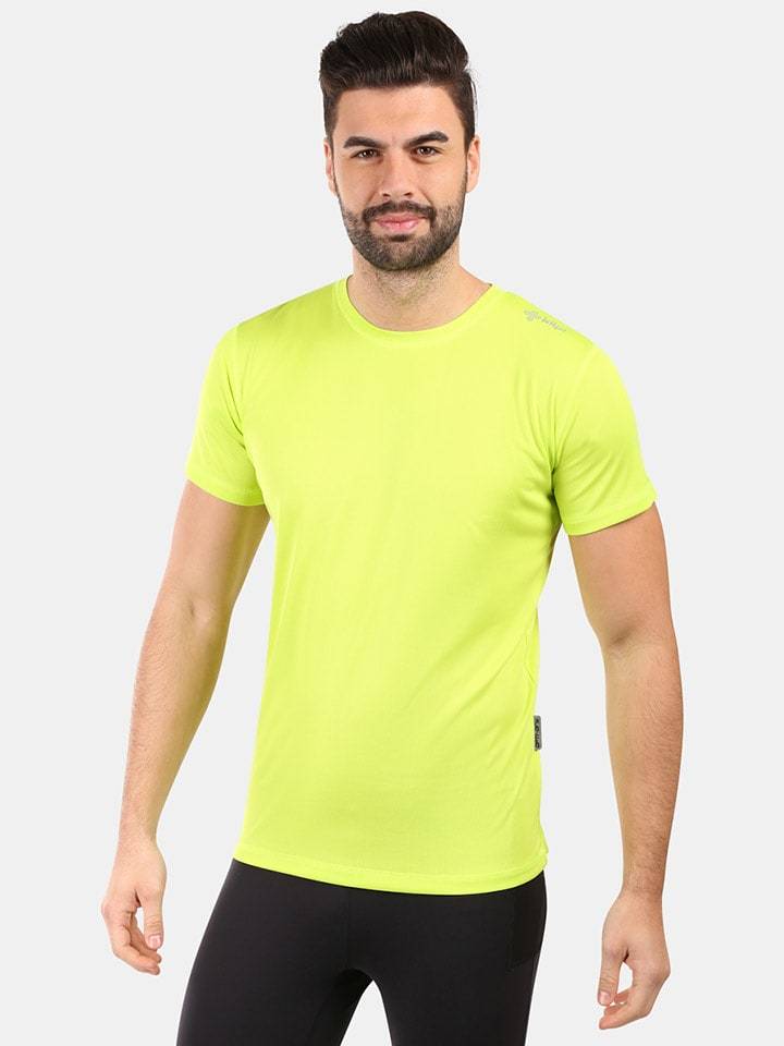 Kilpi Koszulka funkcyjna "Dima" w kolorze żółtym rozmiar: L