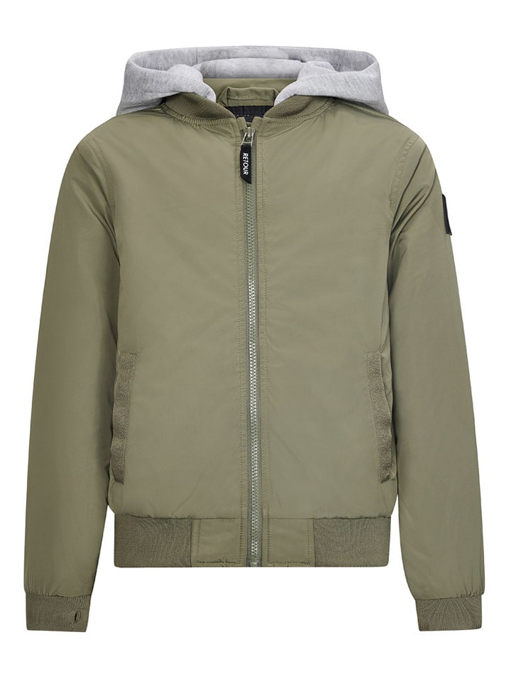 Retour Bluza "Ruben" w kolorze zielonym rozmiar: 116