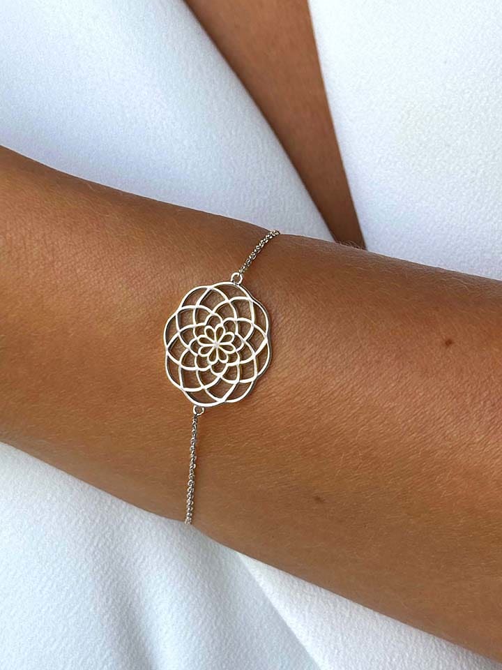 Eclat d'Argent Srebrna bransoletka z elementem ozdobnym rozmiar: onesize