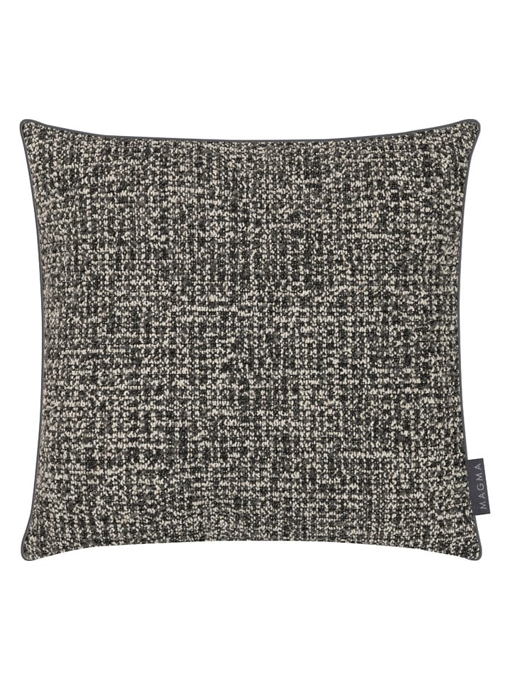 Magma Heimtex Poszewka "Malia" w kolorze szarym na poduszkę - 40 x 40 cm rozmiar: onesize