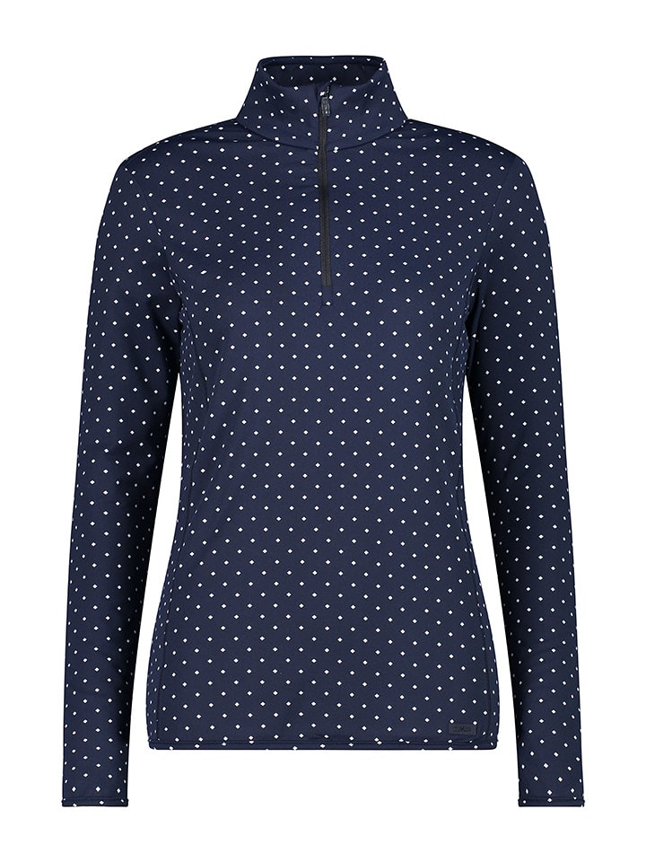 CMP Koszulka funkcyjna w kolorze granatowo-białym rozmiar: 46