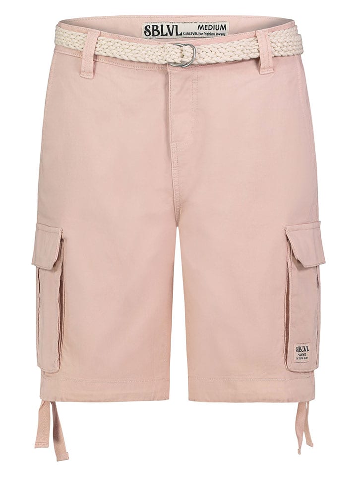 Sublevel Bojówki w kolorze jasnoróżowym rozmiar: S