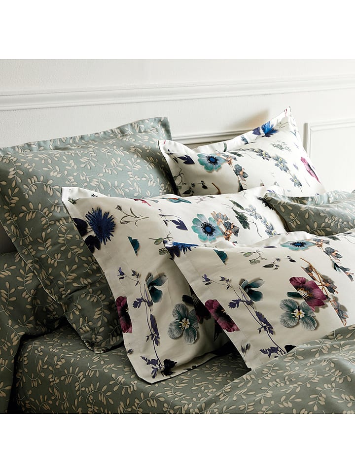 CXL by Christian Lacroix Satynowa poszewka w kolorze kremowym na poduszkę rozmiar: 50x70 cm