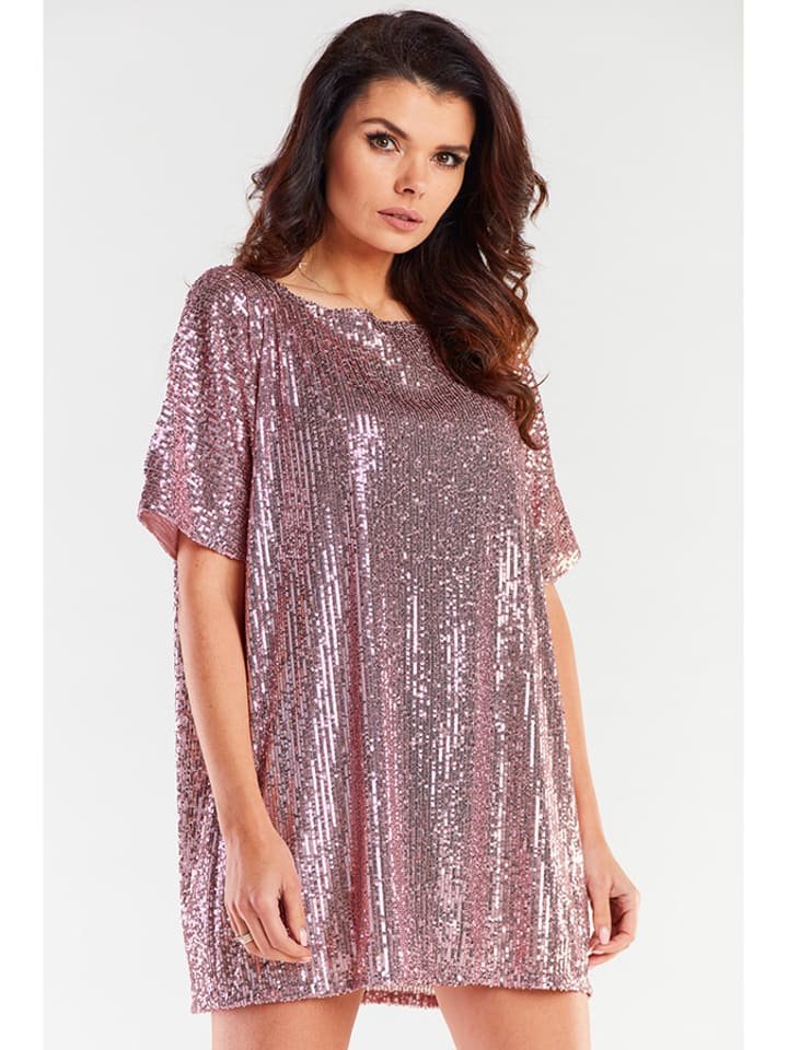 Awama Sukienka w kolorze jasnoróżowym rozmiar: onesize