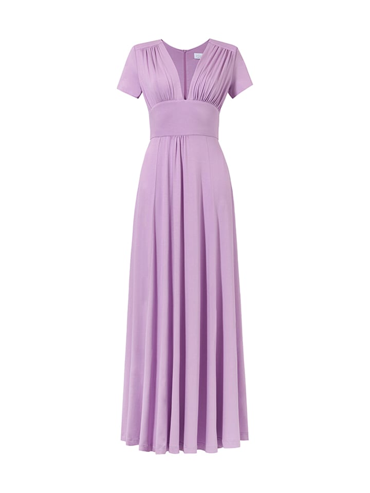 Risk made in warsaw Sukienka "Vesper" w kolorze jagodowym rozmiar: S