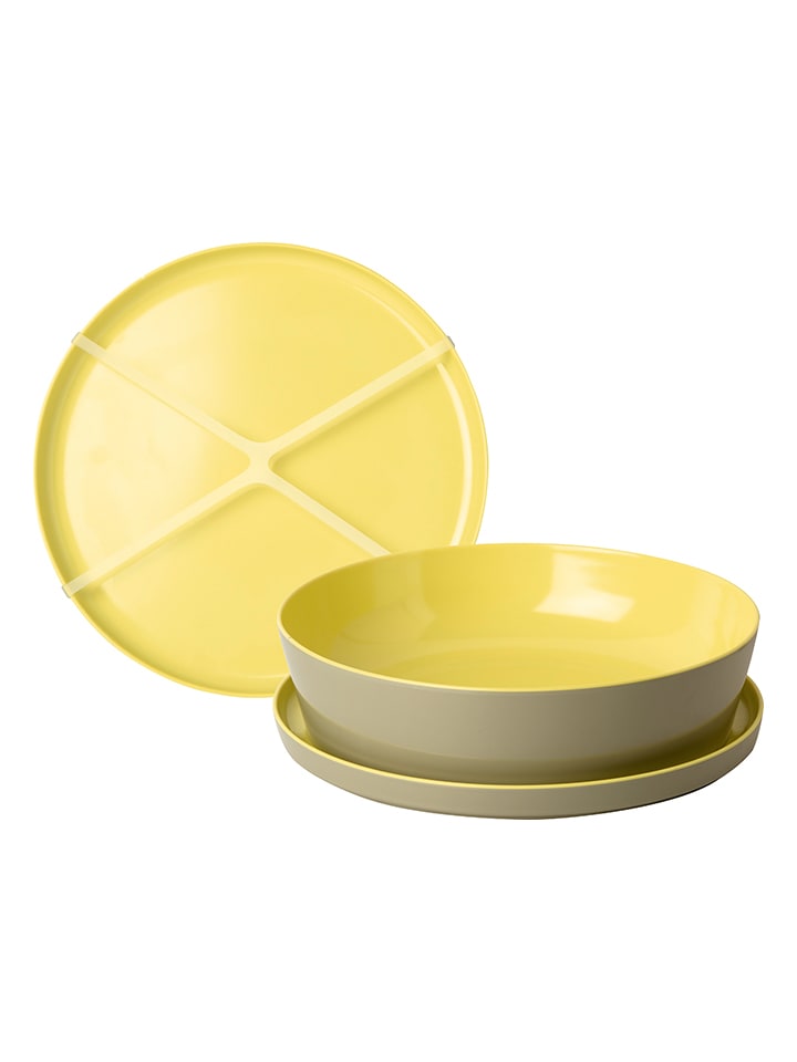 IHR Miska w kolorze żółtym - wys. 8,5 x Ø 27 cm rozmiar: onesize