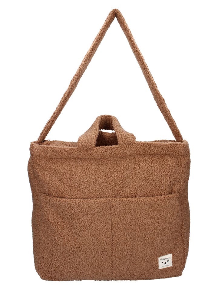 Kidzroom Torba "Loyal Love" w kolorze brązowym do przewijania - 38 x 52 x 15 cm rozmiar: onesize