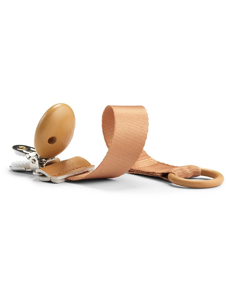 Elodie Details Łańcuszek w kolorze beżowym do smoczka - 0+ rozmiar: onesize