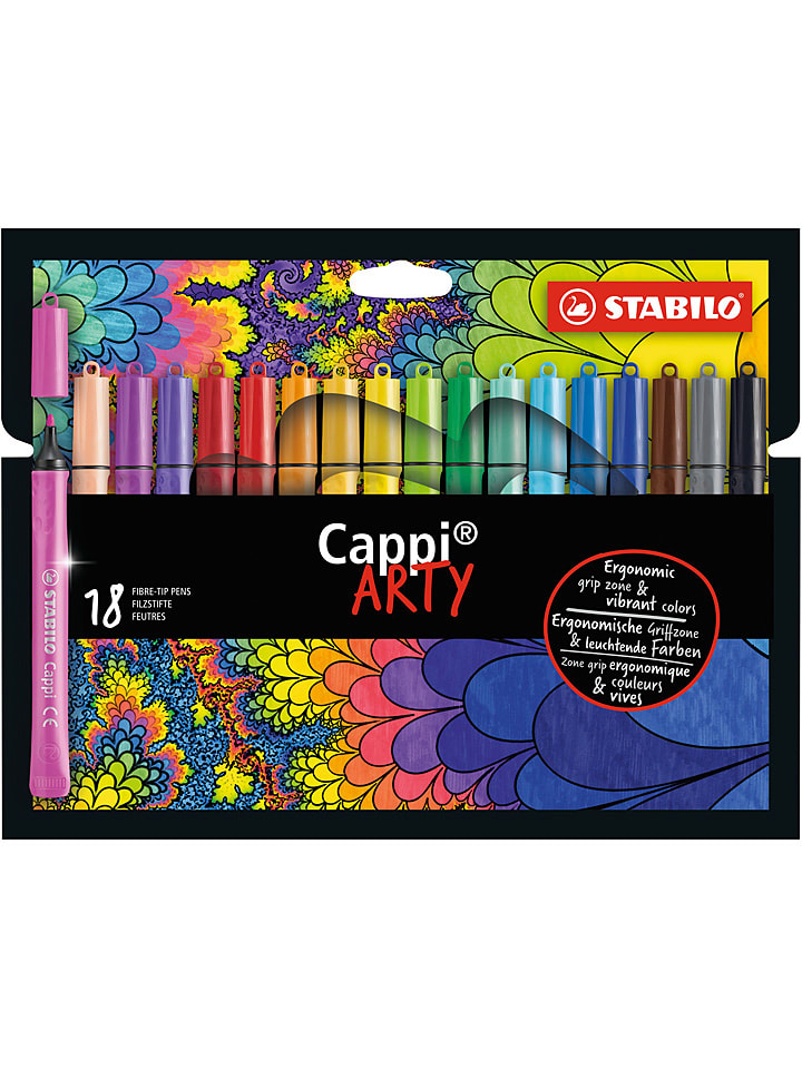STABILO Mazaki (18 szt.) "Cappi-ARTY" rozmiar: onesize