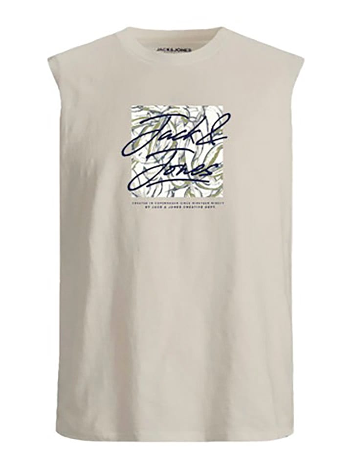 Jack & Jones Koszulka w kolorze beżowym rozmiar: XXL