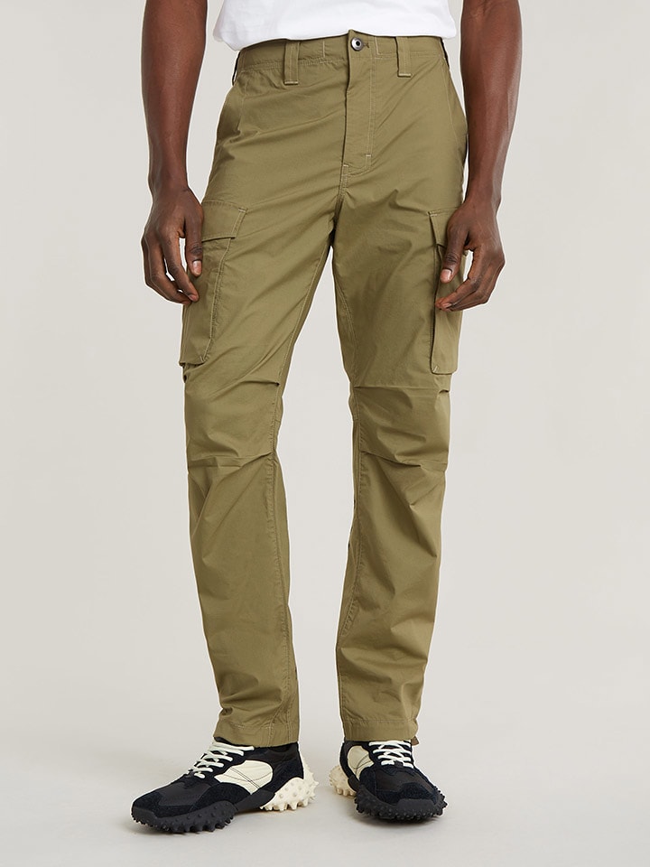 G-Star Bojówki w kolorze oliwkowym rozmiar: W28/L32