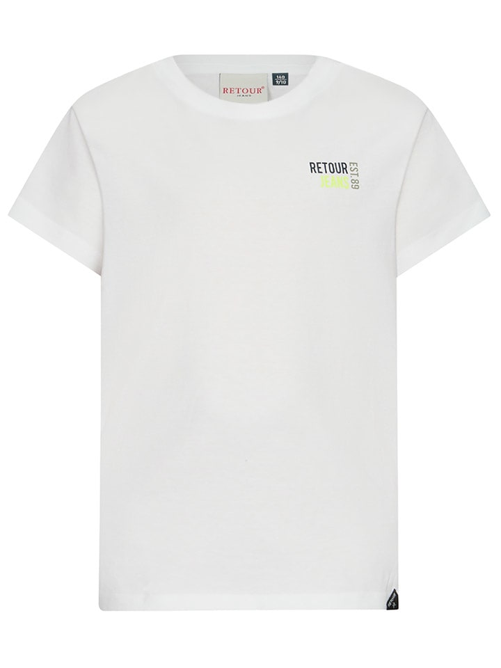 Retour Koszulka "Raoul" w kolorze kremowym rozmiar: 134/140