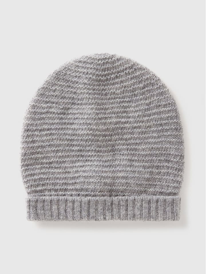 Benetton Czapka w kolorze szarym rozmiar: 90