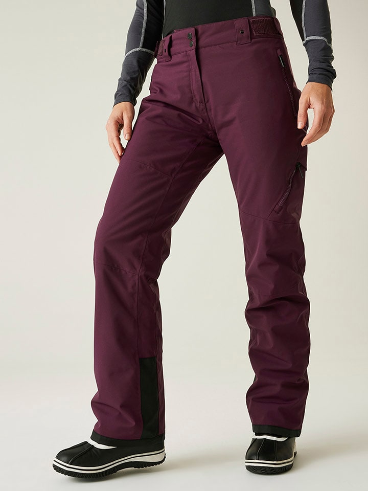 Dare 2b Spodnie narciarskie "Ice" w kolorze czerwonym rozmiar: 44